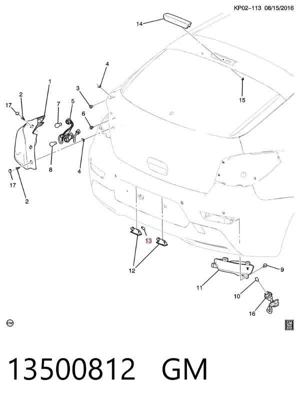  13505774 Opel