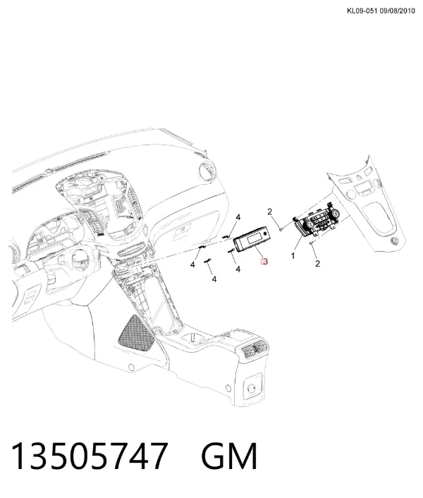  13505747 General Motors
