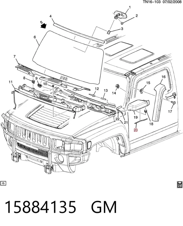  15884135 General Motors