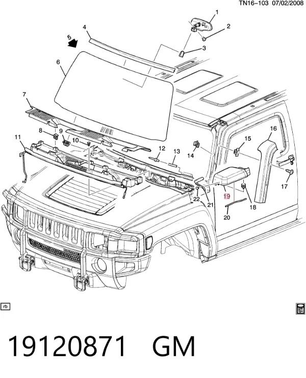  19120871 General Motors