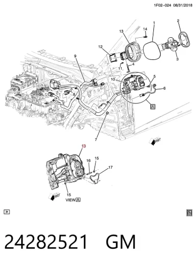 Порт зарядки GM 24282521