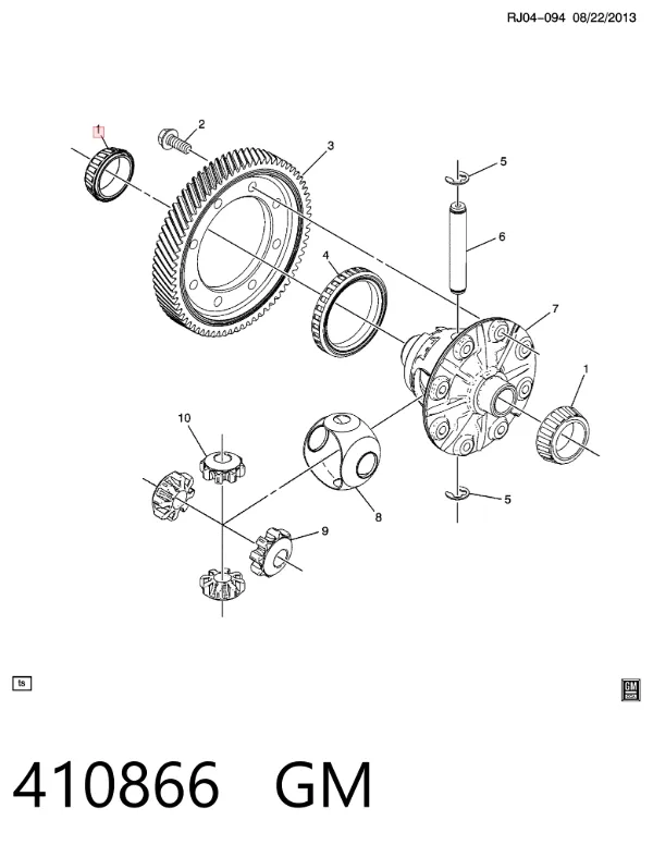 Подшипник КПП 410866 General Motors