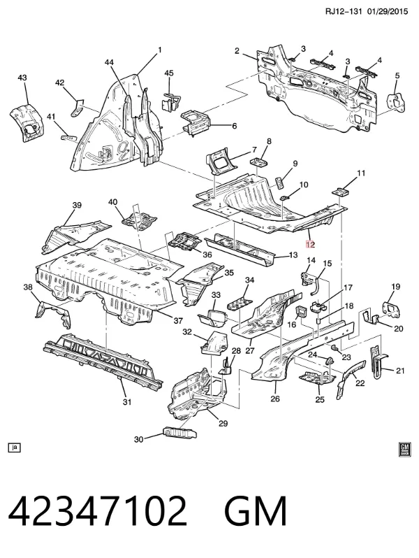  42347102 General Motors