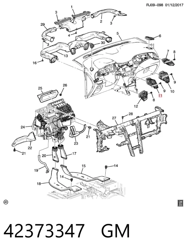  42373347 General Motors