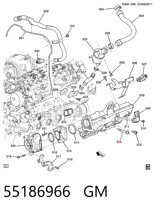  55186966 General Motors