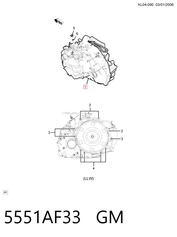 АКПП Chevrolet Captiva I