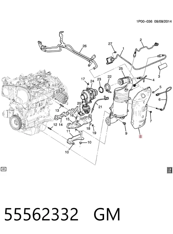  55562332 General Motors