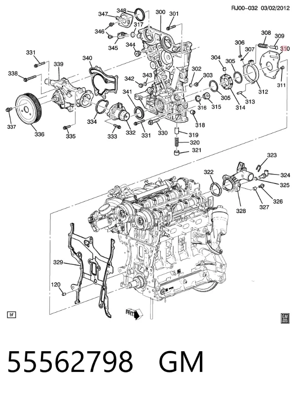  55562798 Opel