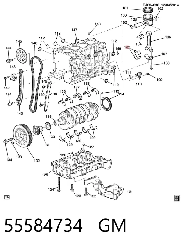  55584734 General Motors
