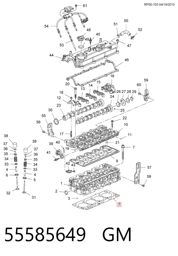 ШРУС наружный передний 55585649 General Motors