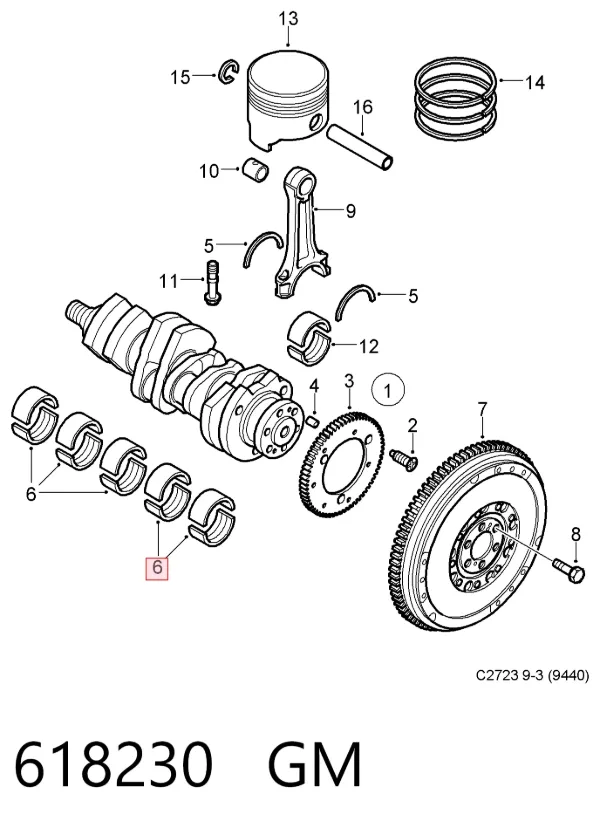 Кольцо синхронизатора 1315233006 ZF Parts