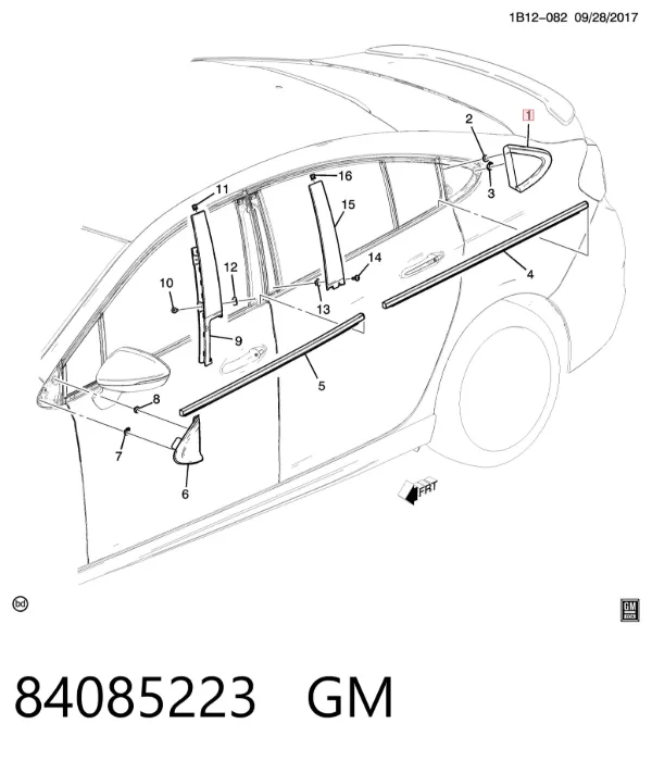  84085223 General Motors