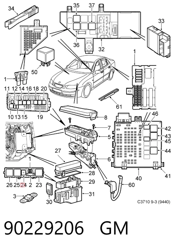 Реле поворотов 90229206 General Motors