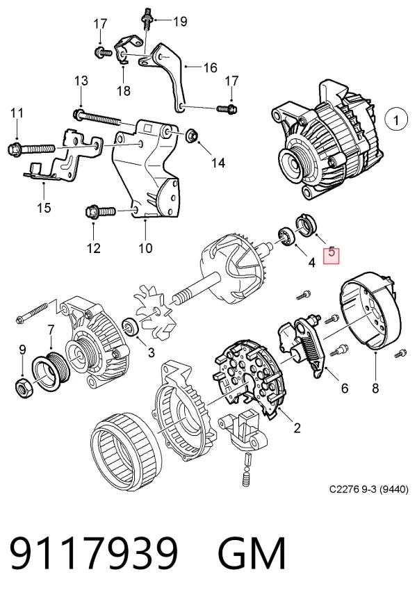  9117939 General Motors