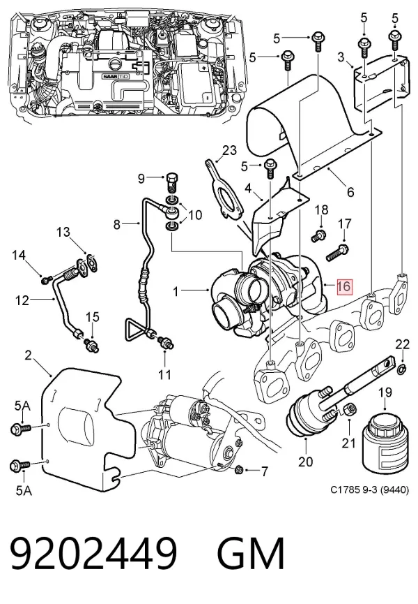  9202449 General Motors