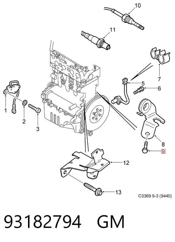  93182794 General Motors