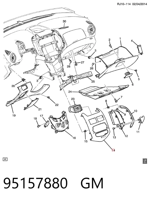  95157880 General Motors