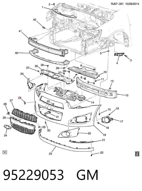 Заглушка буксировочного крюка 95229053 Opel