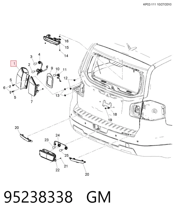  95238338 General Motors