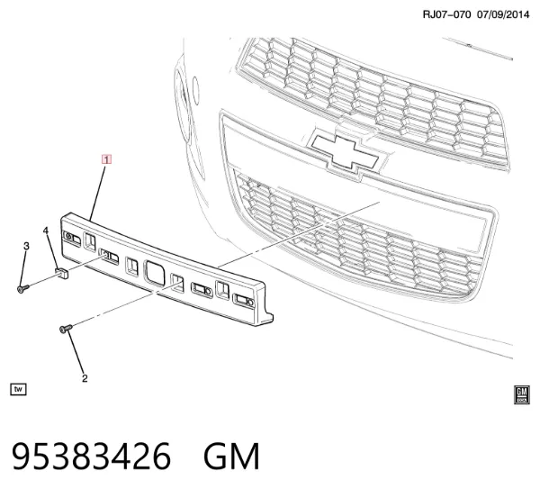  95383426 General Motors