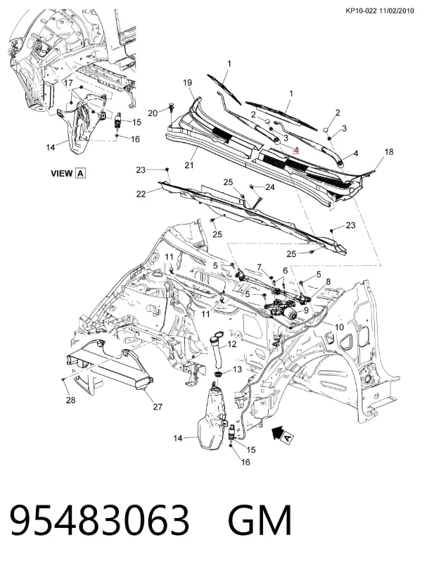  95483063 General Motors