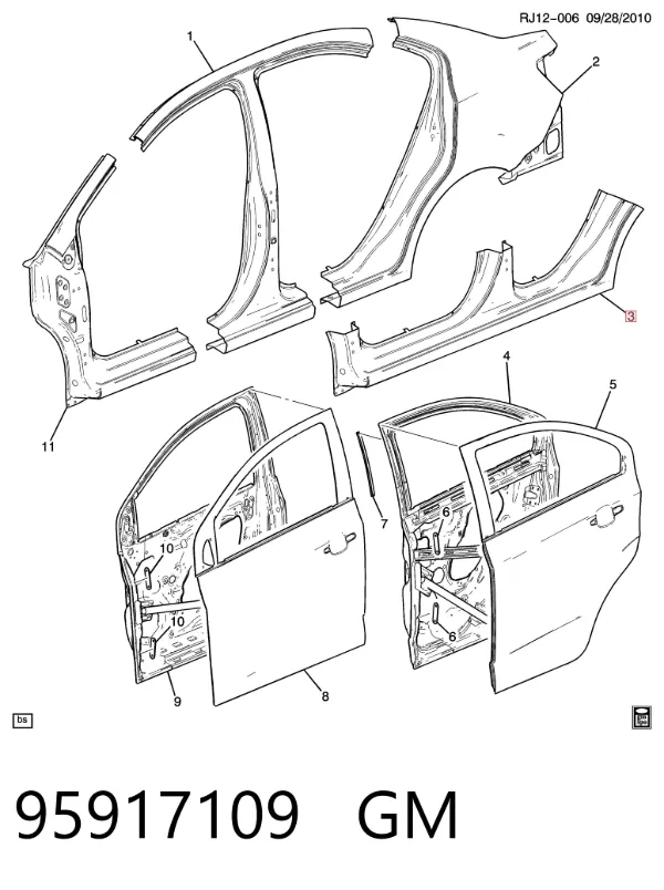 95917109 General Motors