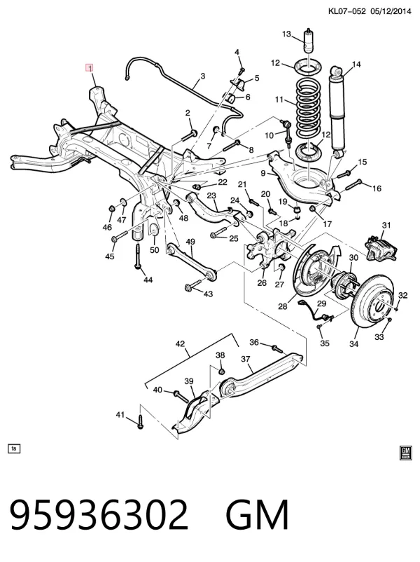  95936302 General Motors