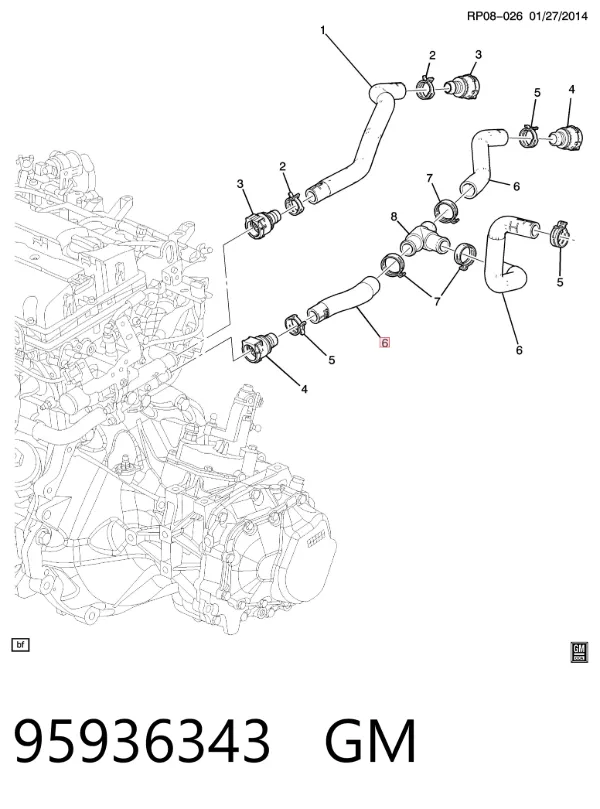  95936343 General Motors
