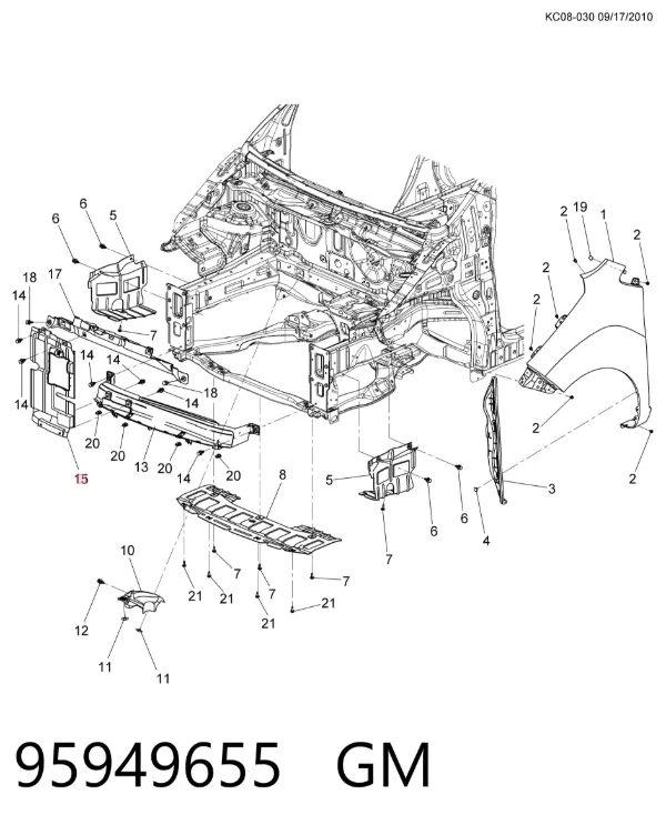  95949655 General Motors