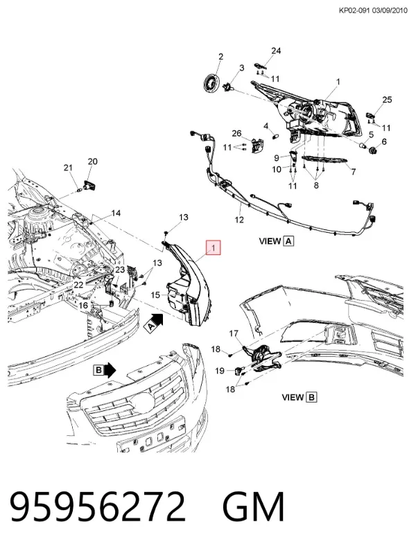  95956272 General Motors
