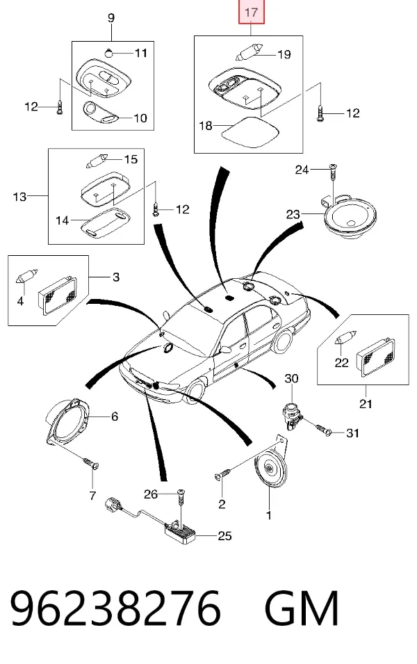  96238276 General Motors