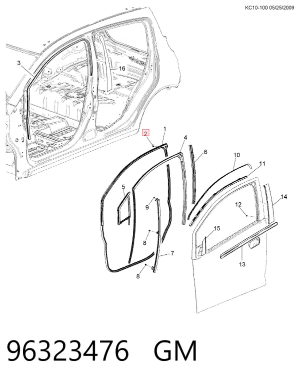  96323476 General Motors