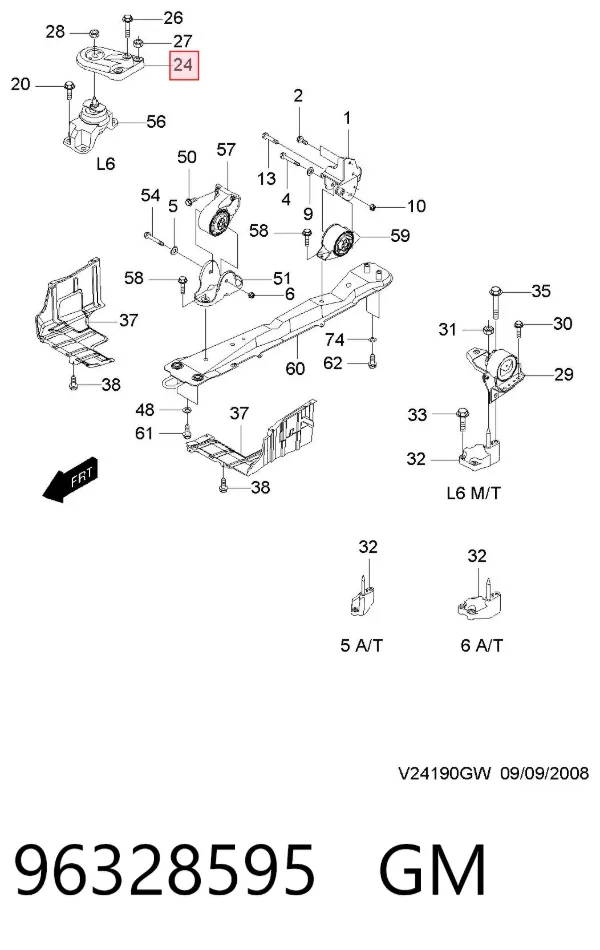  96328595 General Motors
