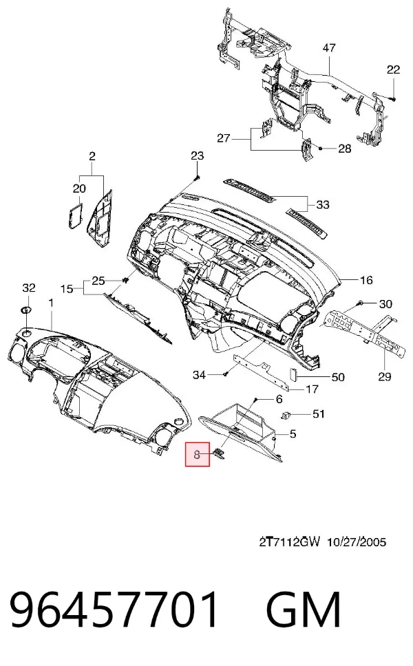  96457701 General Motors