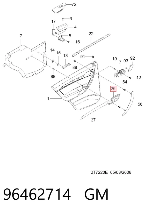  96462714 General Motors