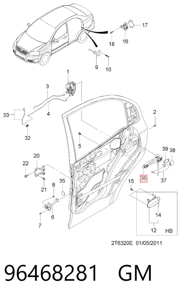 96468281 General Motors