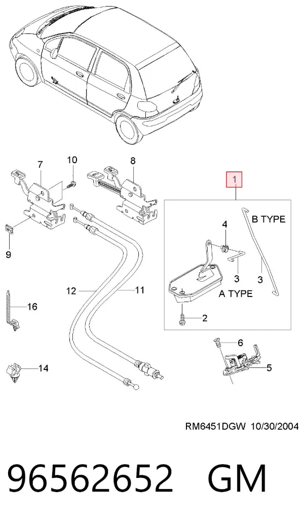 96562652 General Motors