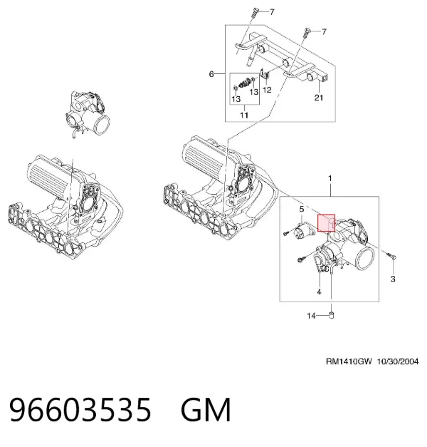  96603535 General Motors