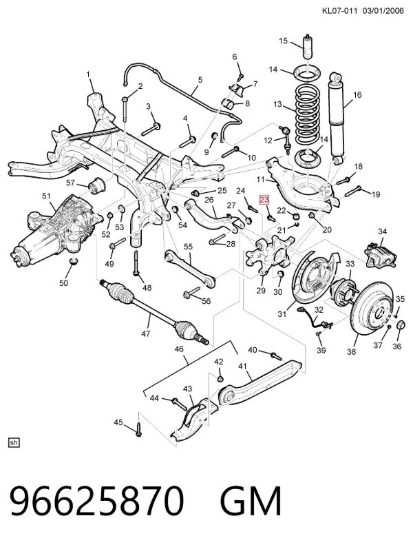  96625870 General Motors