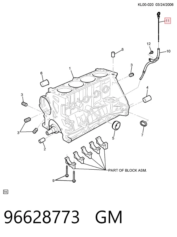  96628773 General Motors