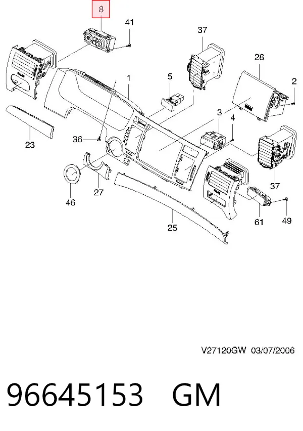  96645153 General Motors