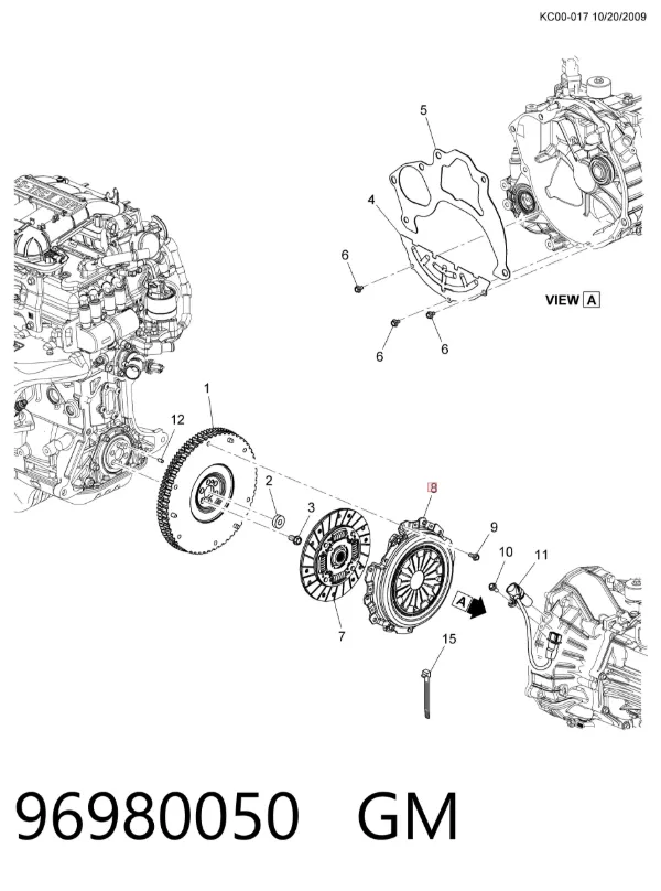 Сцепление 96980050 General Motors