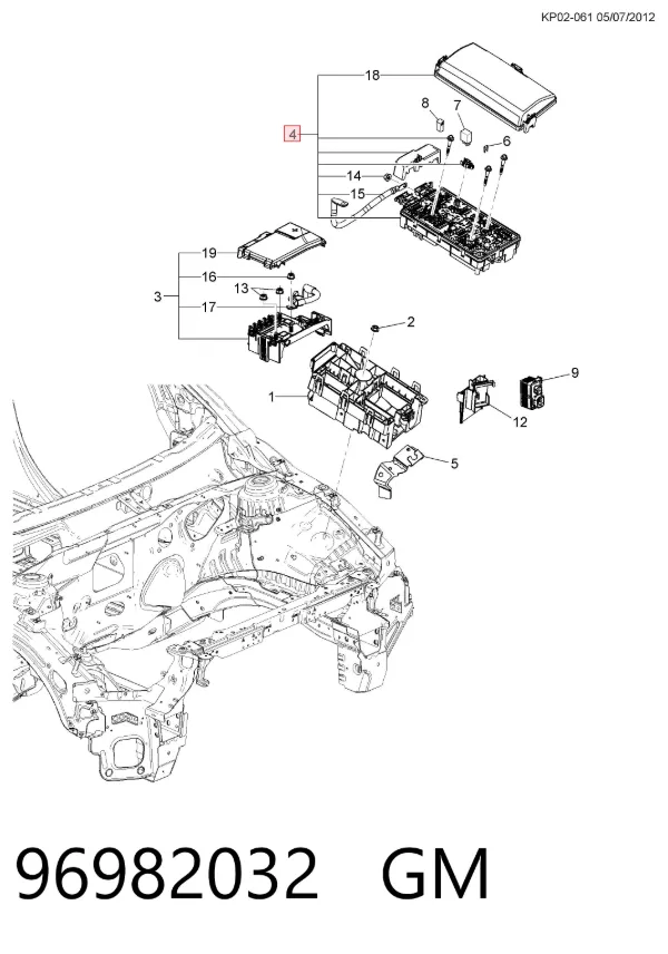  96982032 General Motors