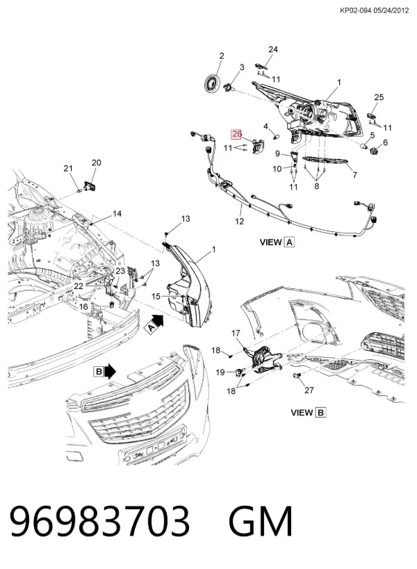  96983703 General Motors
