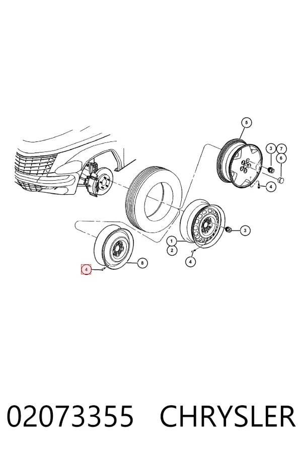  02073355 Chrysler