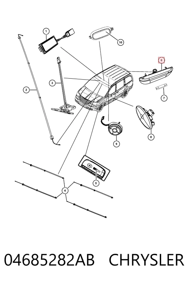  04685282AB Chrysler
