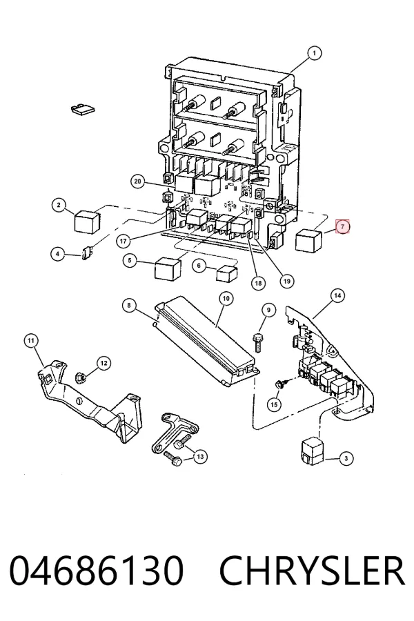  04686130 Chrysler