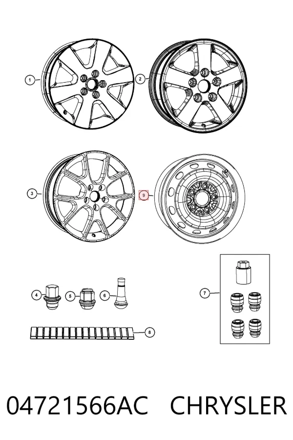  04721566AC Chrysler