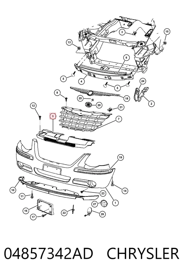  04857342AD Chrysler