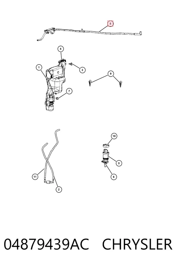  K04879439AC Fiat/Alfa/Lancia